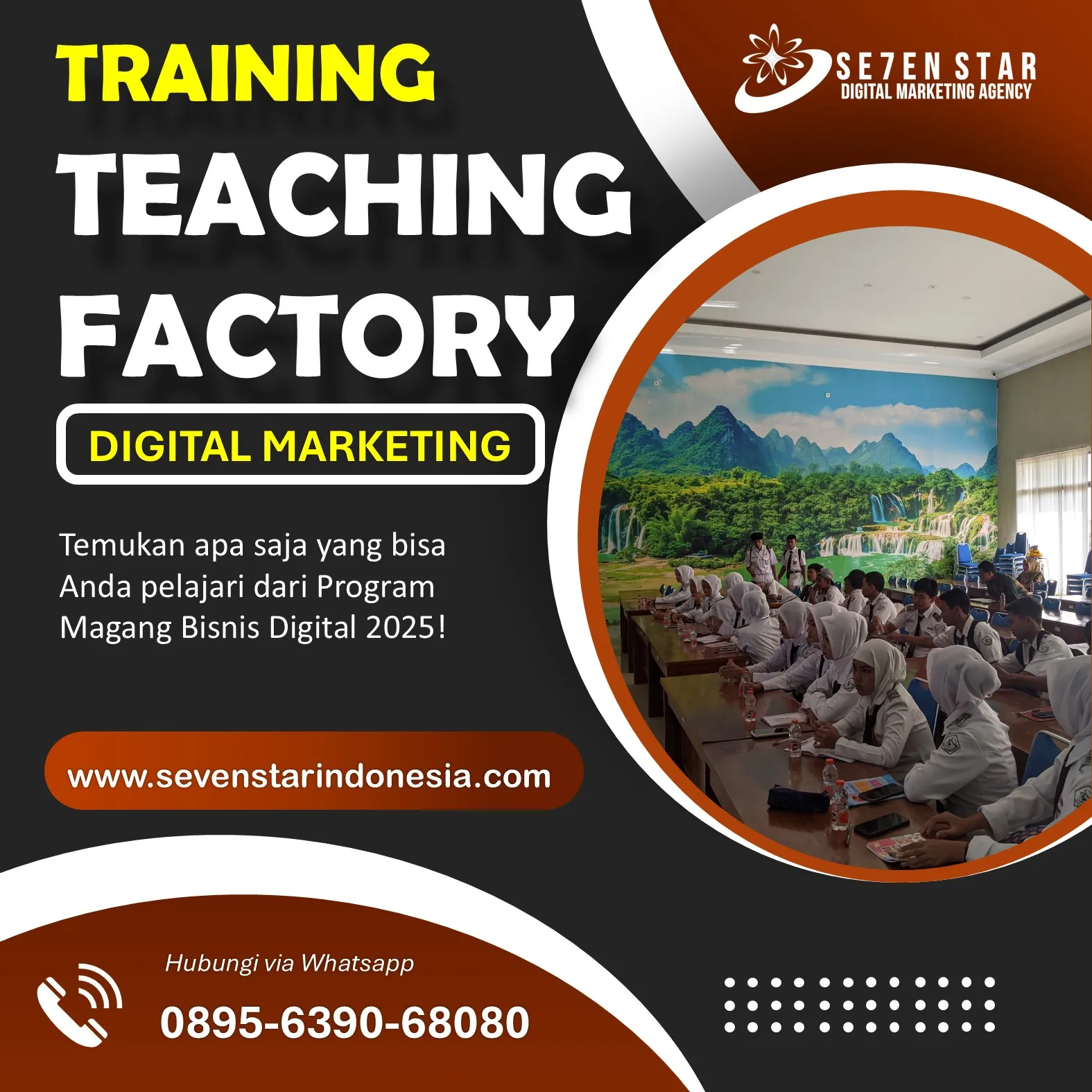 Hub 0895-6390-68080, Magang SMK Jurusan BDP di Turen Malang