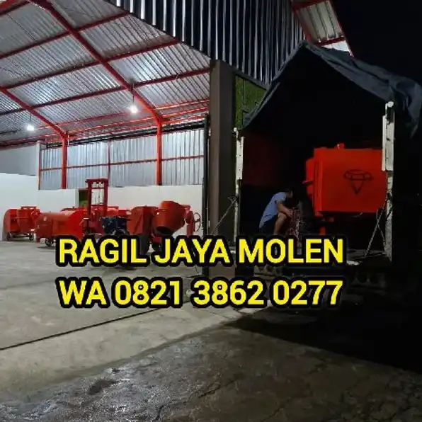 0821-3862-0277 Ragil Jaya Molen Mesin Molen Cor Beton Tangerang