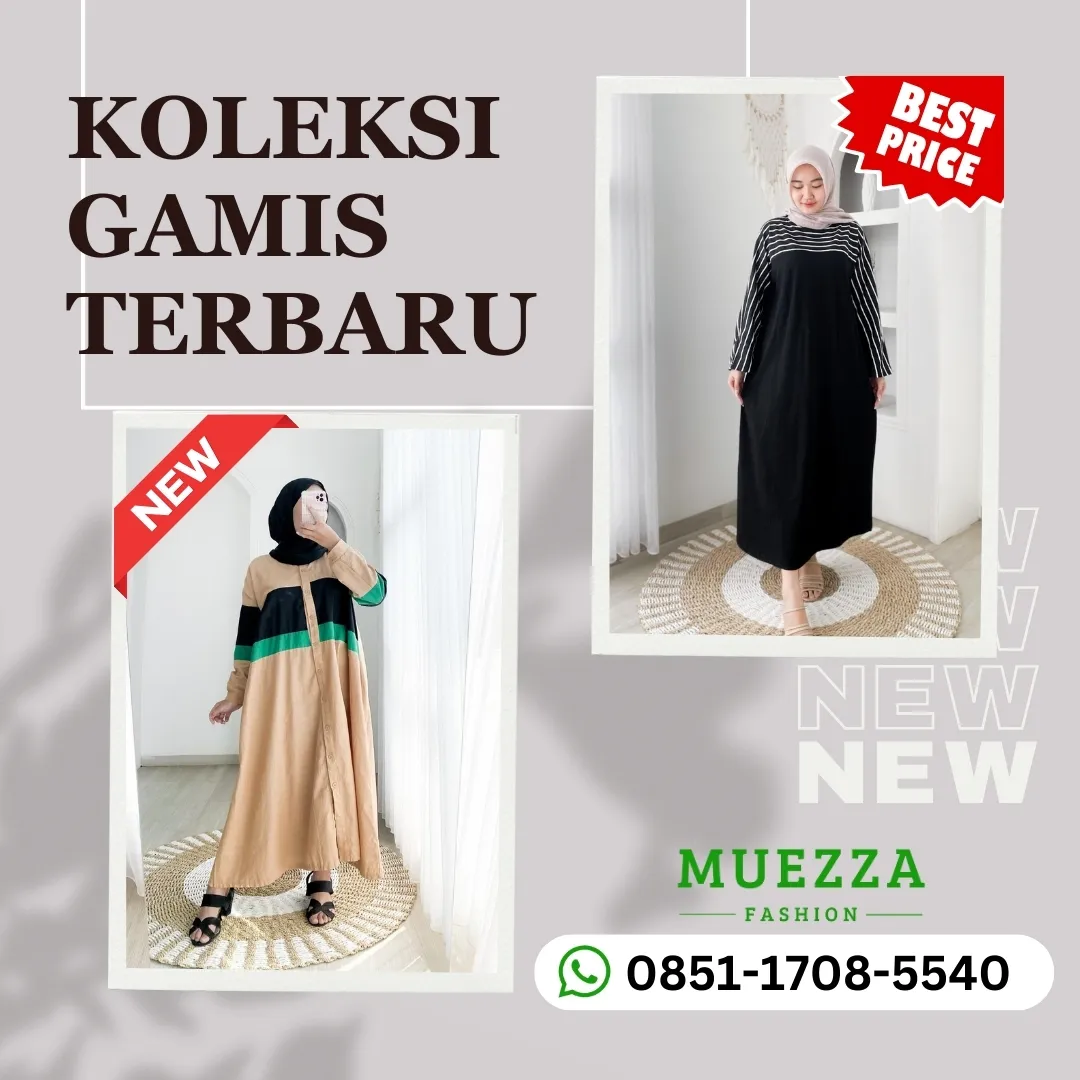 DISKON BESAR Jual Gamis Polos Untuk Pengajian Subulussalam Manado Muezza Fashion