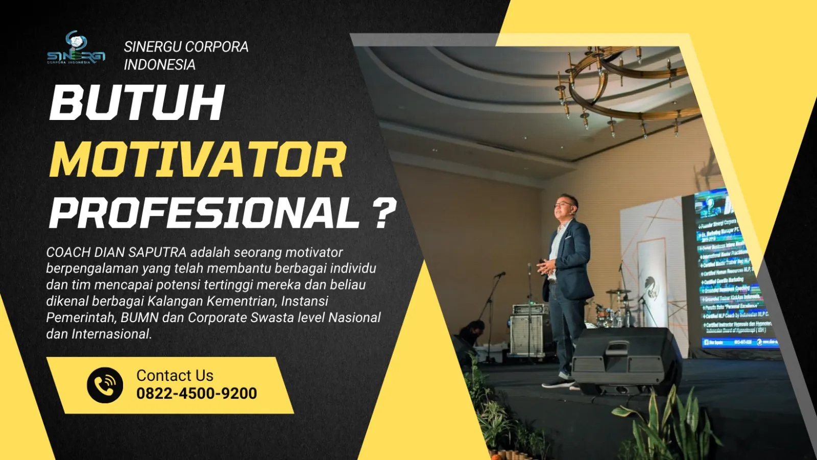 Motivator Brebes, Terpercaya & Solutif, Dian Saputra