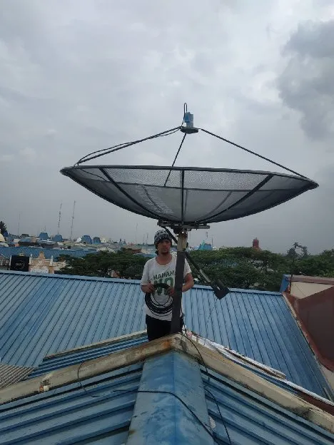 Ahlinya Pasang Baru & Perbaikan Setting Service Antena Parabola Di GAMBIR Jakarta Pusat