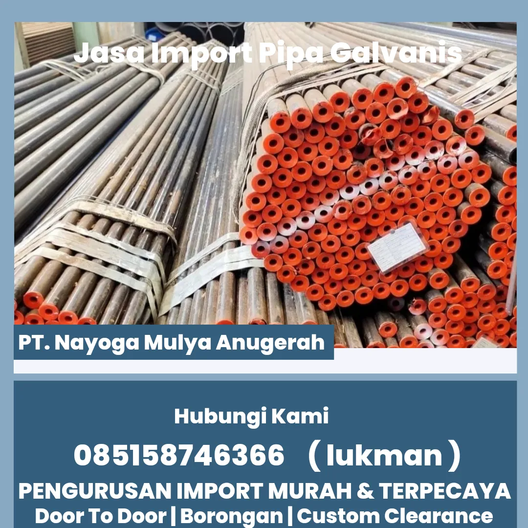 JASA IMPORT PIPA YUNANI DOOR TO DOOR INDONESIA