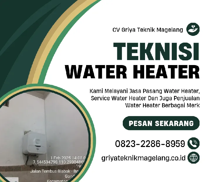 Teknisi Water Heater Muntilan