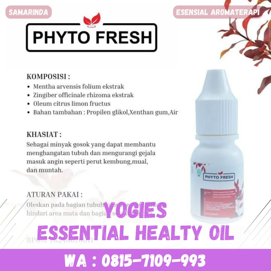 (YOGIES), Supplier Phyto Fresh Kota Sawahlunto, Bikin Aroma Terapi