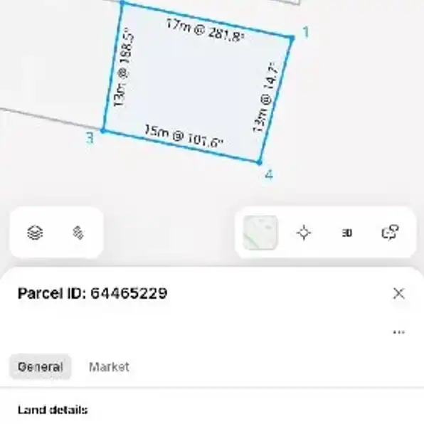 Dijual 2 are, Jl. Pandu Pengilian Padonan Tibubeneng Dalung Kuta Urara