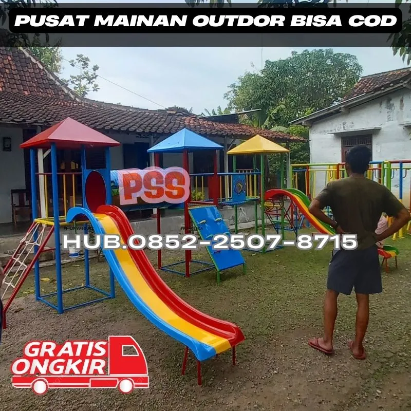 Contoh Ayunan Besi Custom Dan Perosotan Anak Kec Susut Bangli bali