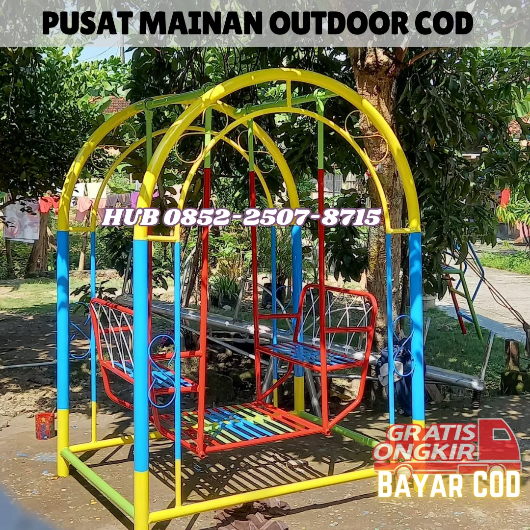 Inspirasi ayunan anak dari besi holo Untuk Taman Rumah 90 Kec Poncol Magetan