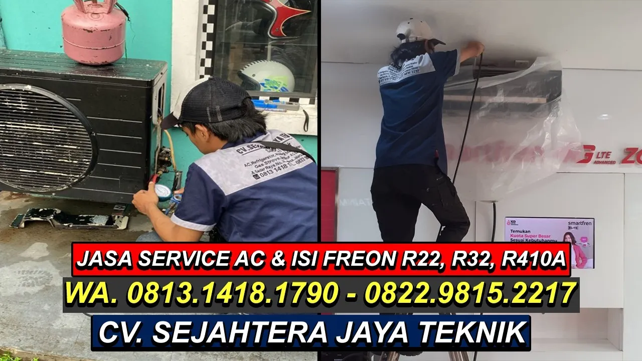 Jasa Service AC, Cuci AC, Bongkar Pasang AC Petamburan, Tanah Abang, Jakarta Pusat Terdekat – CV. Sejahtera Jaya Teknik