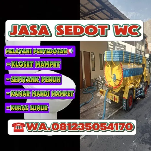 sedot wc BMY, BUMIAYU