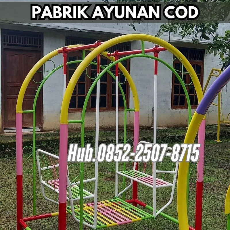 Hub 0852-2507-8715 PRODUKSI !! Ayunan Besi Dan Jungkat Jungkit Kec Bae Kudus Bayar COD Free Ongkir