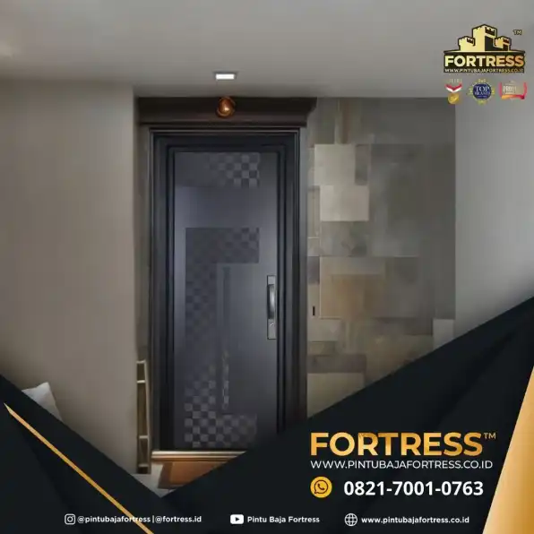 ELEGAN..!! WA 0821 7001 0763 (FORTRESS) Pintu Minimalis Besi Di Sintang