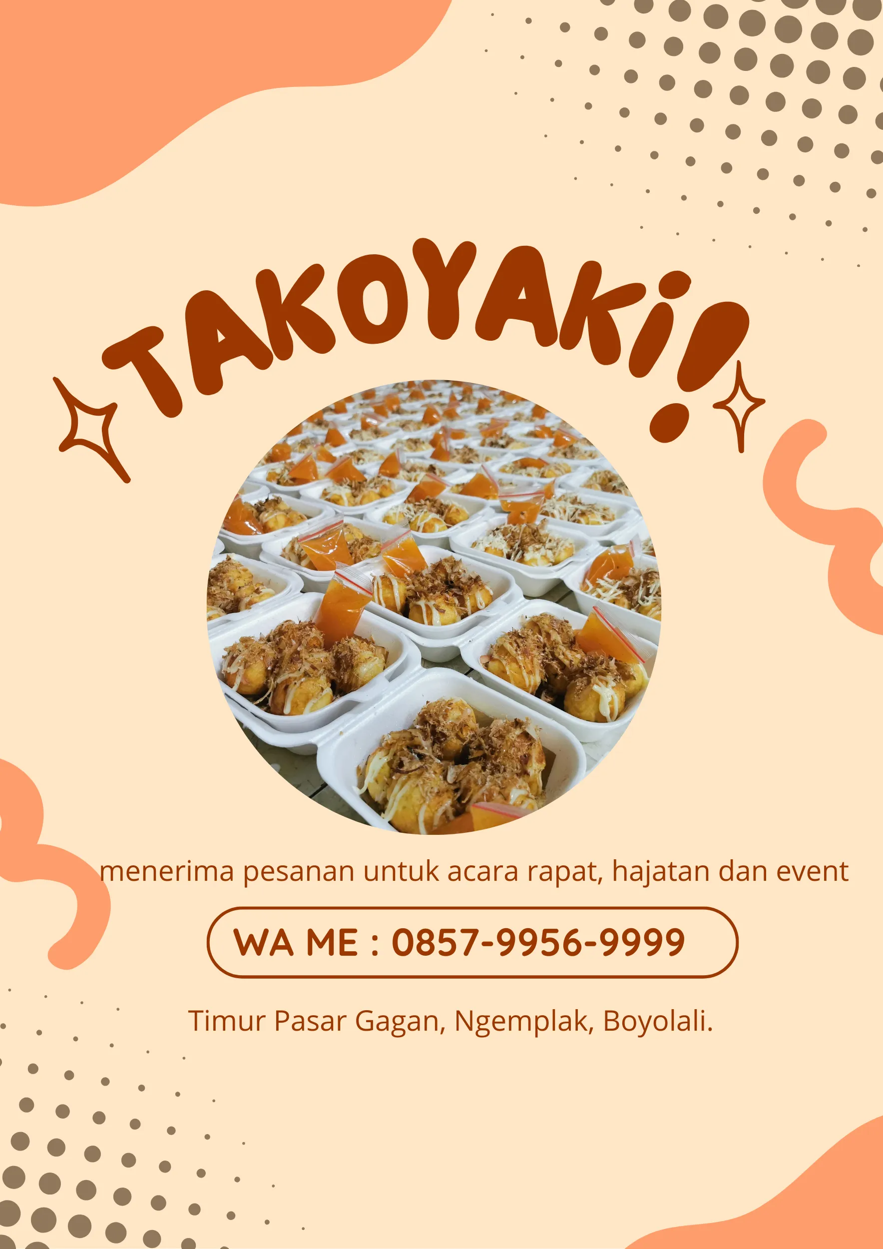 TERENAK! Takoyaki Terbaik ke Jebres