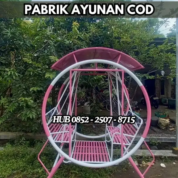 Hub 0852-2507-8715 TERPECAYA !! ayunan besi bulat Dan mainan outdoor untuk tk Kec Cibeber Cianjur Bayar COD Free Ongkir