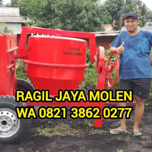 Mesin Molen Cor Beton Pekalongan 0821-3862-0277