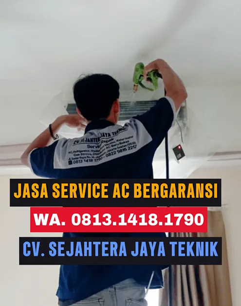 WA. 081314181790 - 082298152217 Jasa Cuci AC Sukapura, Cilincing, Jakarta Utara Terdekat CV. Sejahtera Jaya Teknik