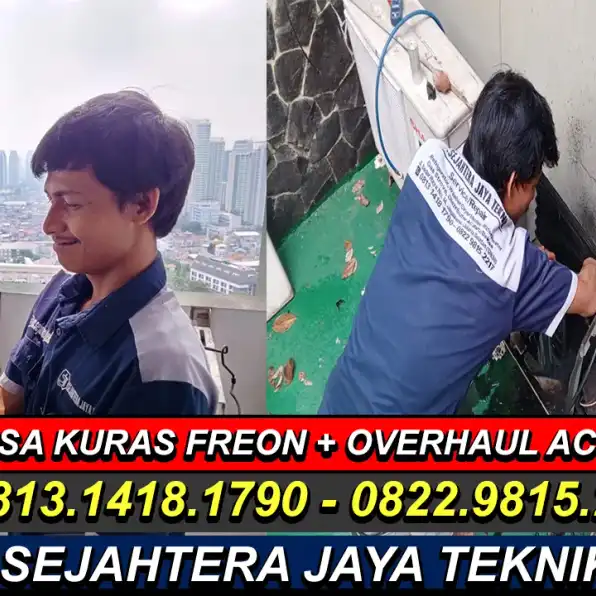 WA. 0822.9815.2217 - 0813.1418.1790 Jasa Pasang AC Jakarta Timur Terdekat 24 Jam CV. Sejahtera Jaya Teknik