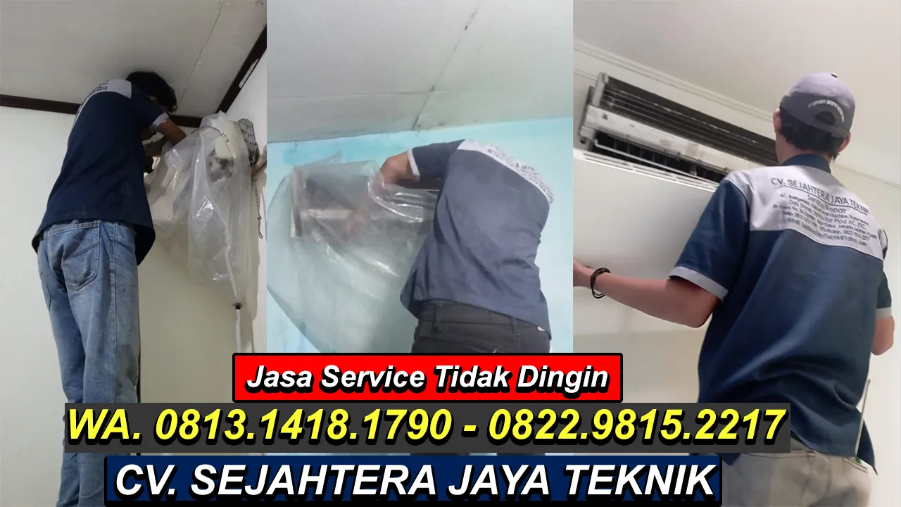 WA. 0822.9815.2217 - 0813.1418.1790 Jasa Service AC, Cuci AC, Bongkar Pasang AC Kayuringin Jaya, Bekasi Selatan, Bekasi Terdekat – CV. Sejahtera Jaya Teknik