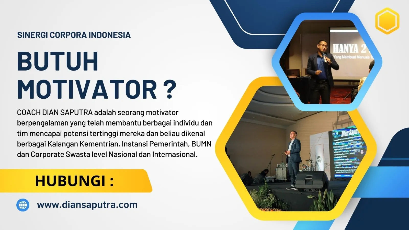 Motivator Magetan, Terpercaya & Solutif, Dian Saputra