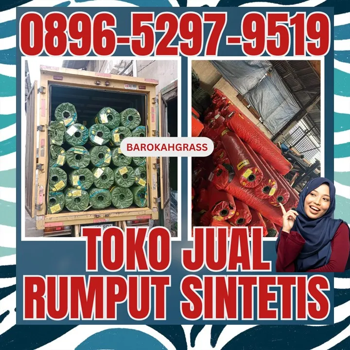 0896-5297-9519 (Bu Diana), Grosir Rumput Sintetis Palu Dampal Utara