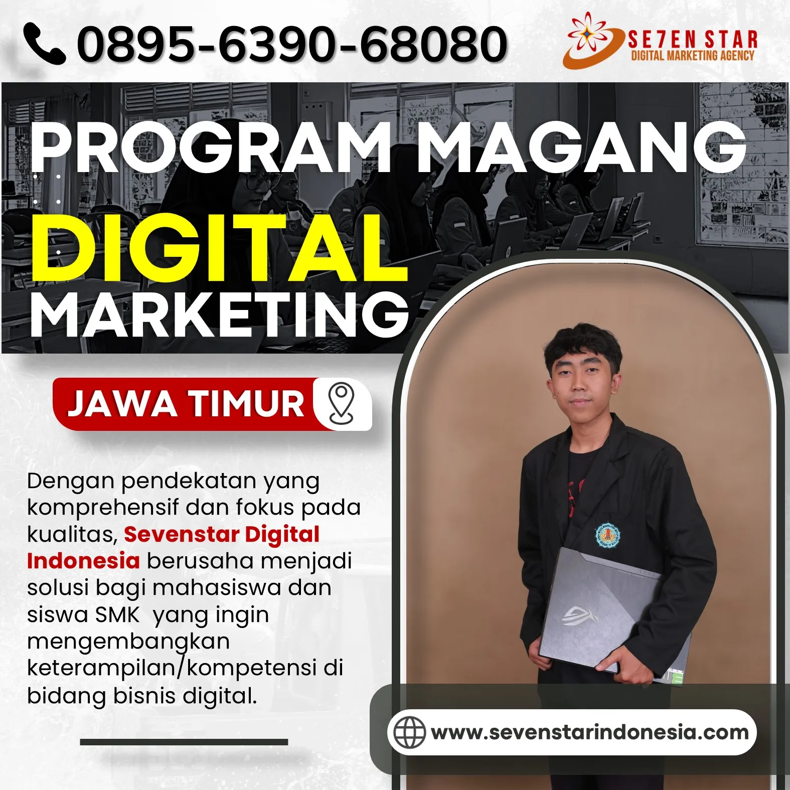 WA 0895-6390-68080 Lokasi Magang Jurnalistik di Kediri