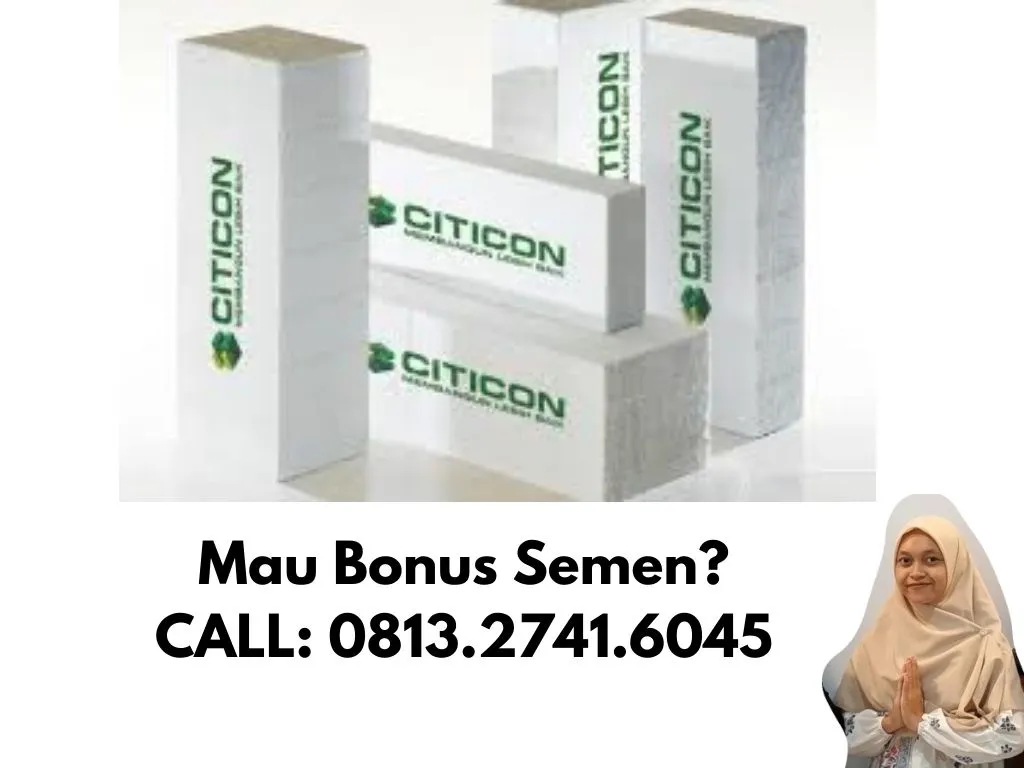 HARGA TERKINI! Hebel Citicon Per Kubik Sukasari Sumedang