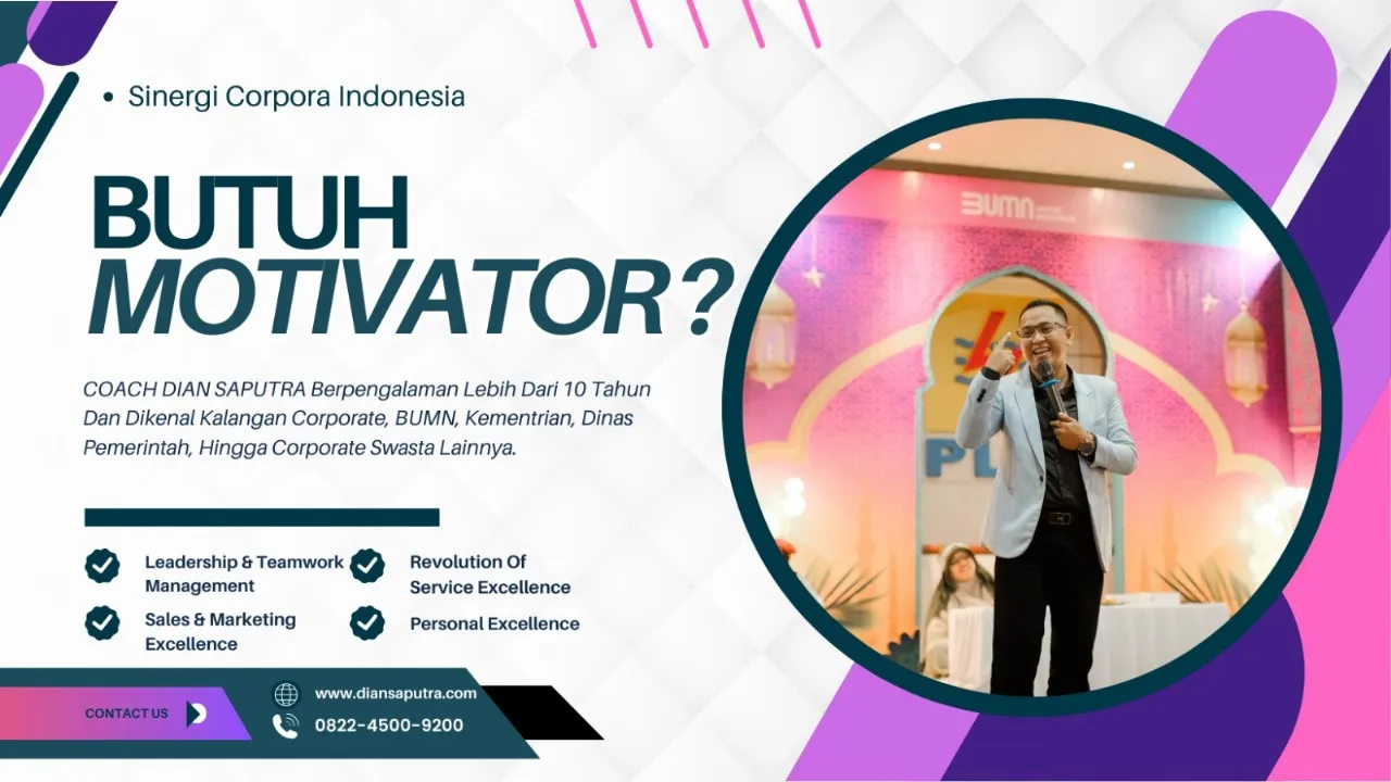 Motivator Balikpaoan, Terpercaya & Solutif, Dian Saputra