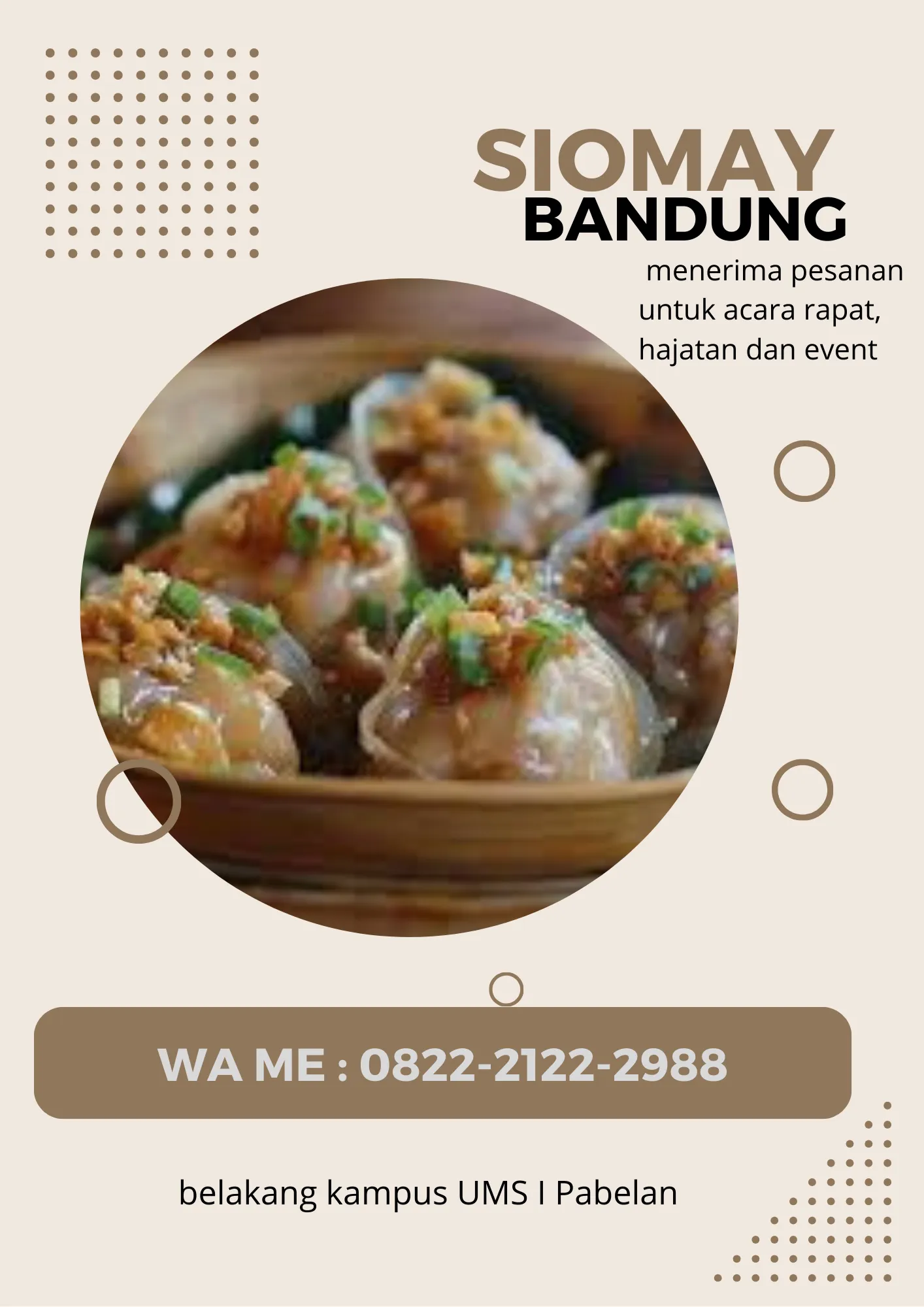 POPULER! Siomay bandung Populer ke Sragen