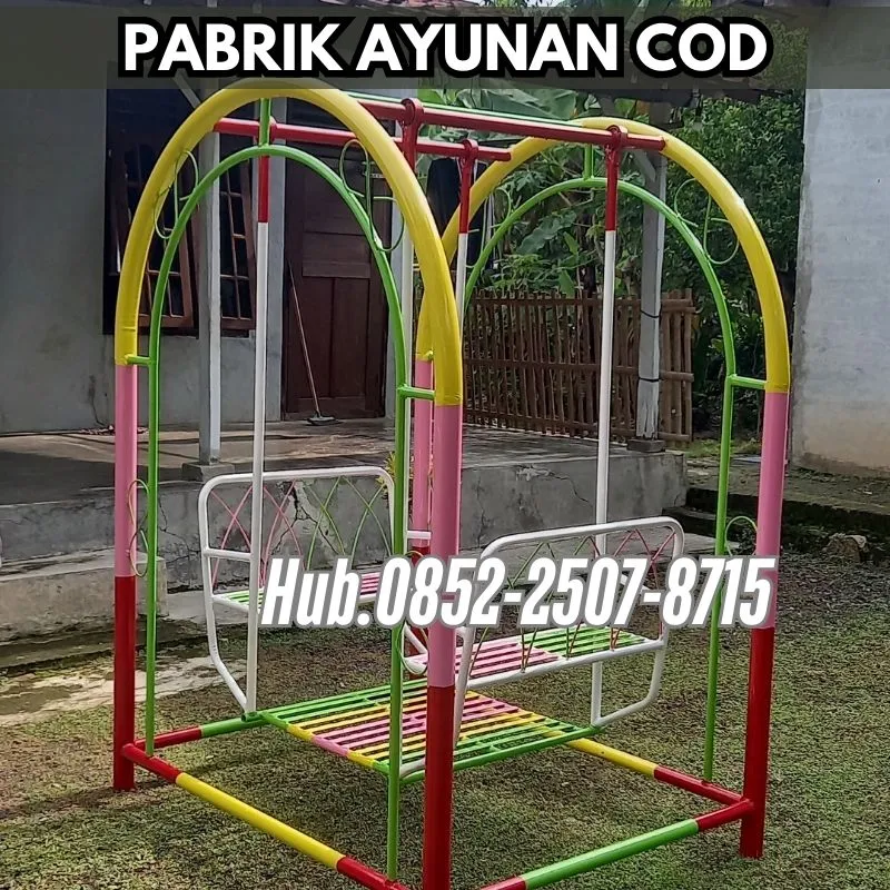 Hub 0852-2507-8715 CUKUP SHARE LOCK !! ayunan besi dewasa Dan Perosotan Custom  Kec Petarukan Pemalang Bayar COD Free Ongkir