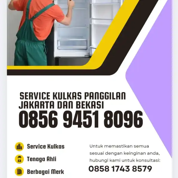 0858 1743 8579 Jasa Tukang Service Kulkas Profesional Kebon Nanas Utara Jakarta Timur