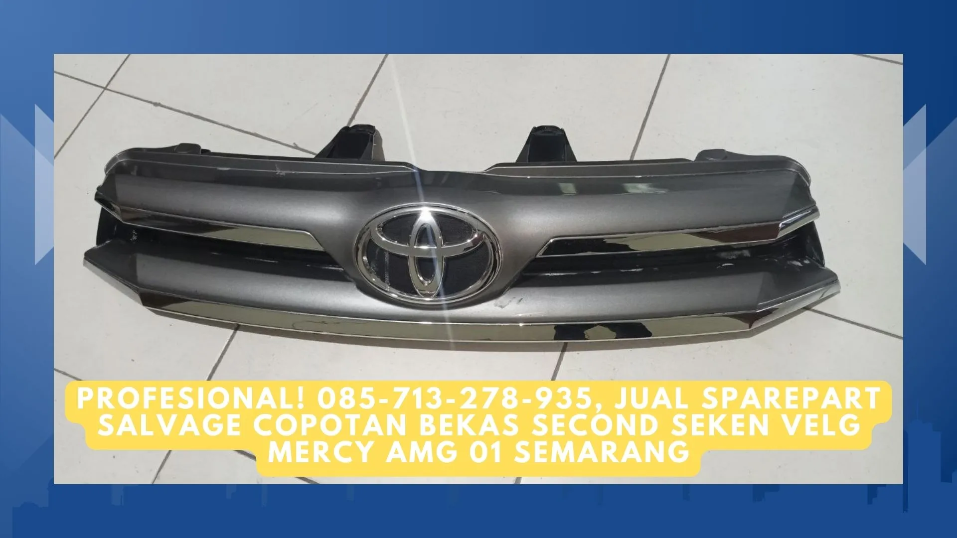 Copotan Berkualitas!, Jual Sparepart Salvage Copotan Bekas Second Seken Headlamp Kiri Innova Reborn Semarang