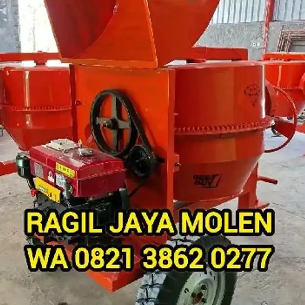 Mesin Molen Cor Beton Wonosobo 0821-3862-0277 Ragil jaya Molen