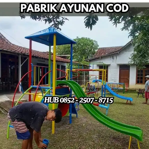 Hub 0852-2507-8715 DISINI SAJA !! ayunan besi minimalis Dan mainan tk Kec Karangtengah Cianjur Bayar COD Free Ongkir