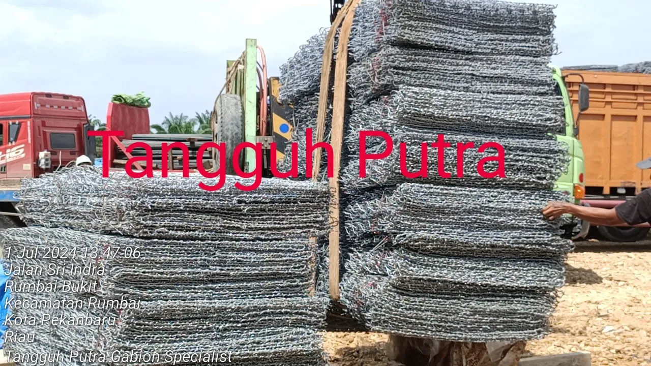 Promo, Bronjong Kawat Maccaferri di Sungai Sembilan, Riau