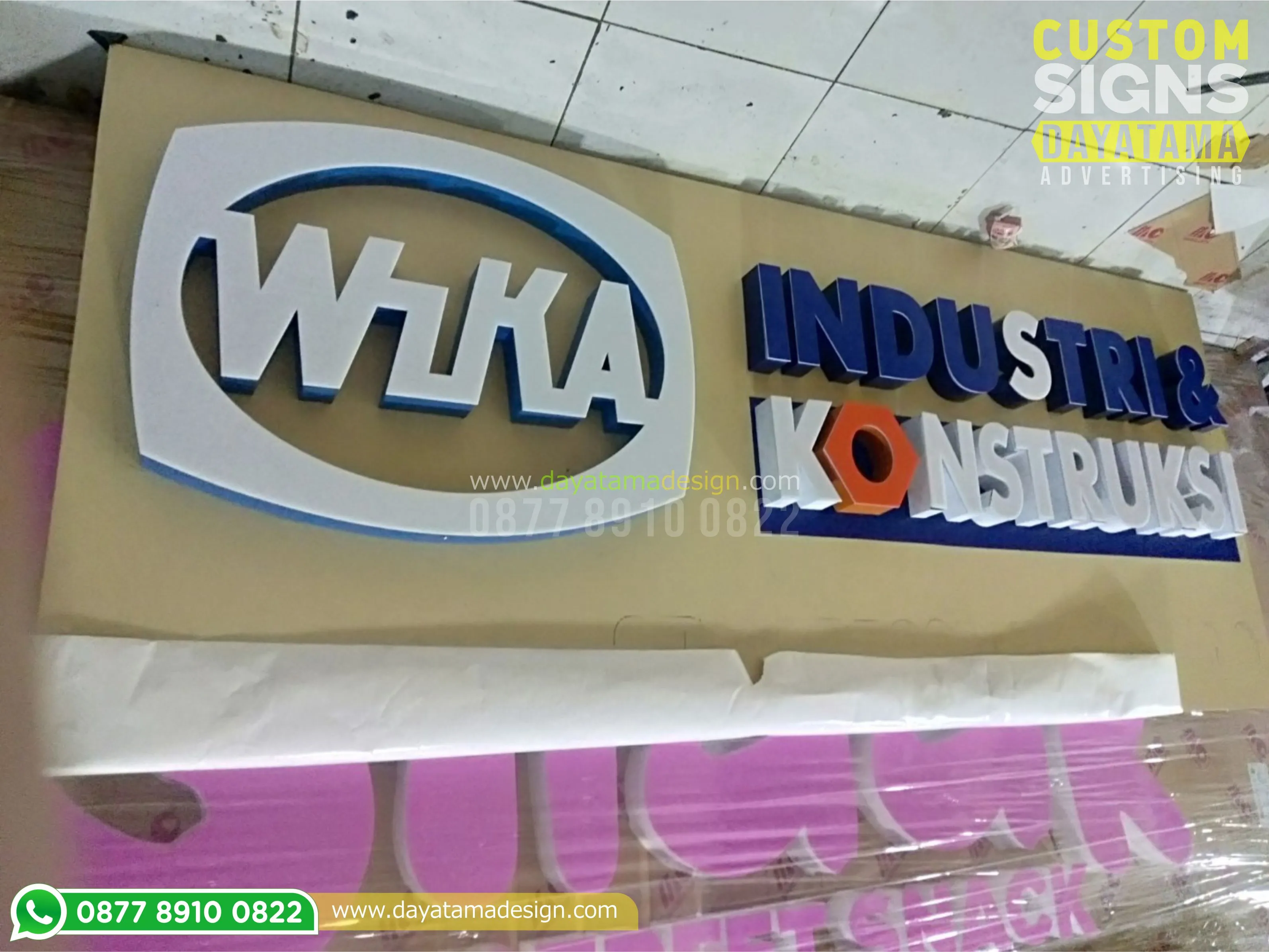 Produksi Huruf Timbul dan Papan Nama Terbaik di Jawa Barat