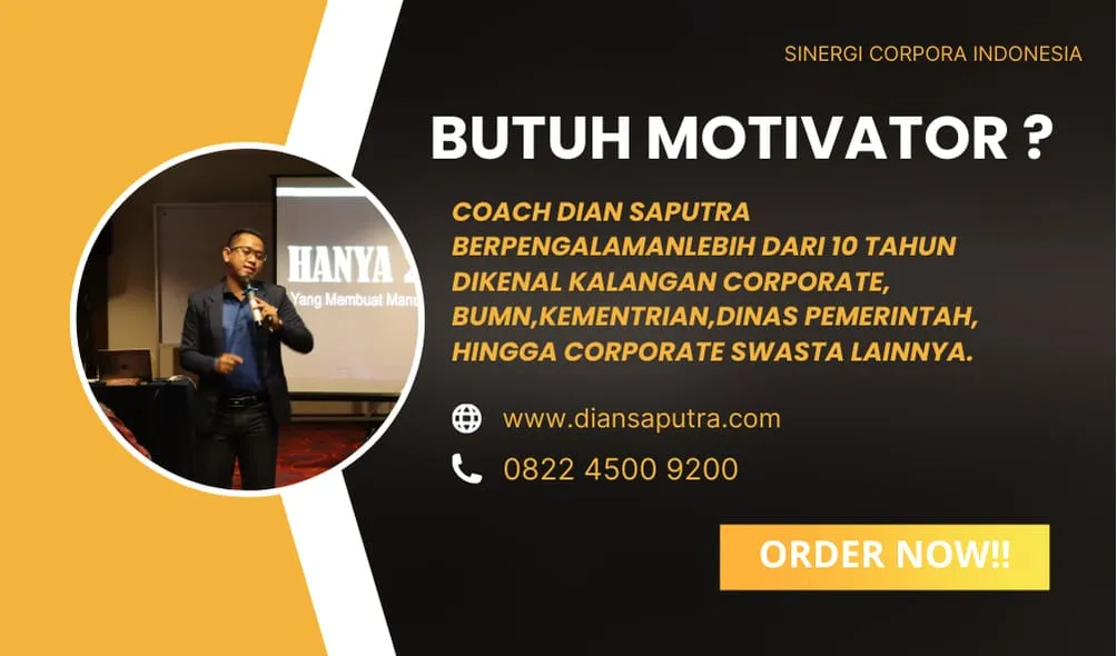 Motivator Surabaya, Terpercaya & Solutif, Dian Saputra