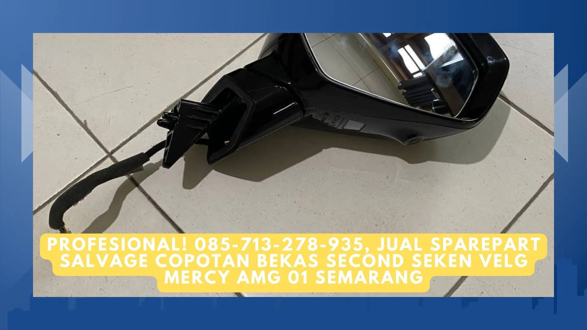 Kualitas Hebat! , Jual Sparepart Salvage Copotan Bekas Second Seken Headlamp Kanan BMW 06 Semarang