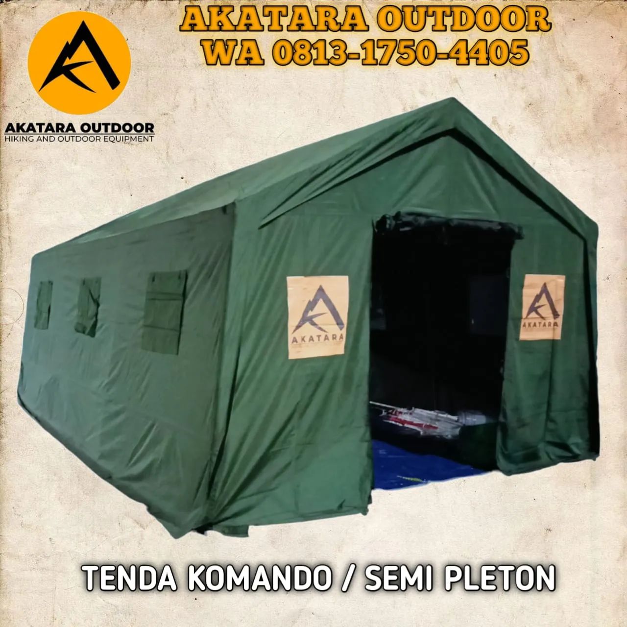 TERLENGKAP O8I3-I75O-44O5 WA, Sewa Rental Tenda Pleton