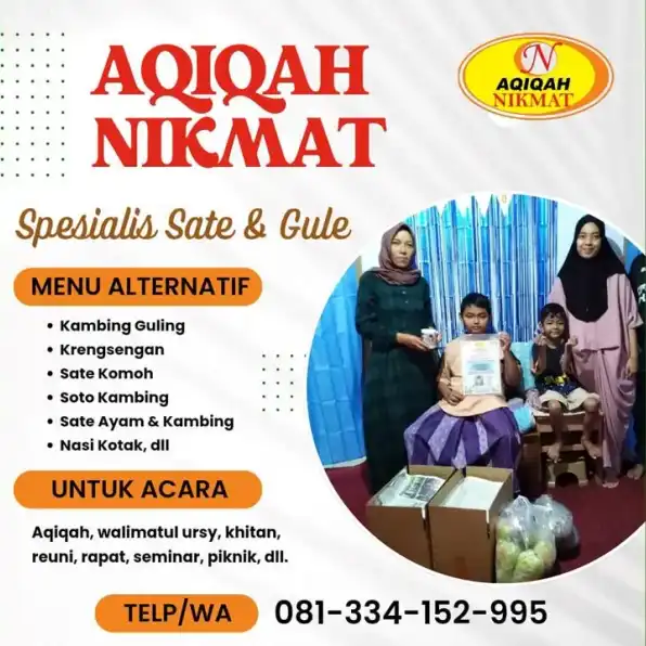 Hub. 0813 3415 2995 Catering Aqiqah Enak Berkualitas Dengan Resep Spesial Jombang