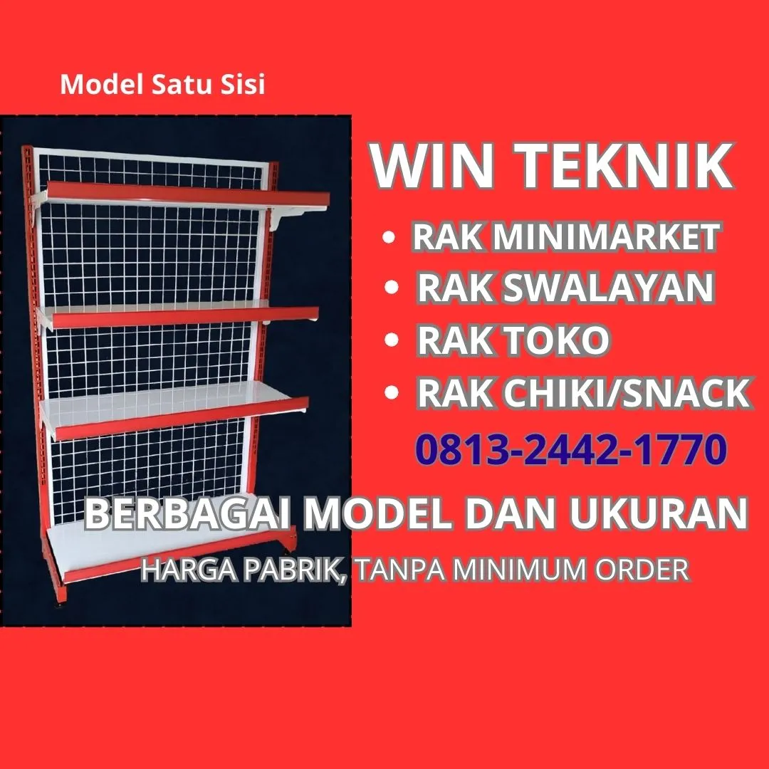 HADIR DI KOTA ANDA, Pabrik Jual Rak Toko Purwodadi