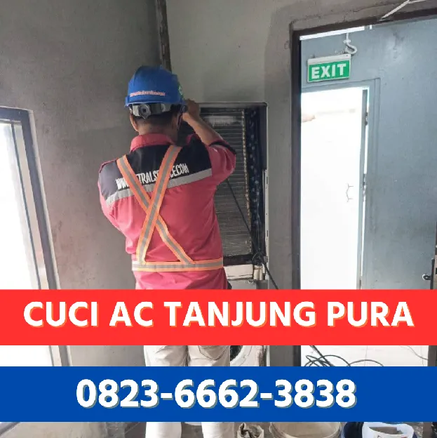 Cuci AC Split Tanjung Pura 0823*6662*3838