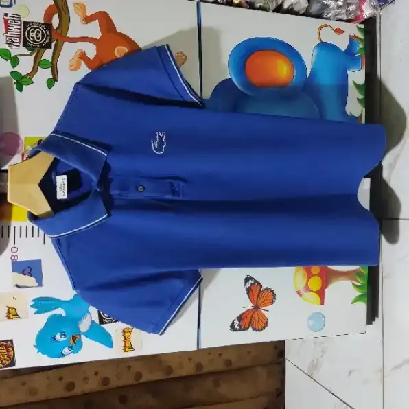 Kaos polo shirt Big Logo colour navy Size M