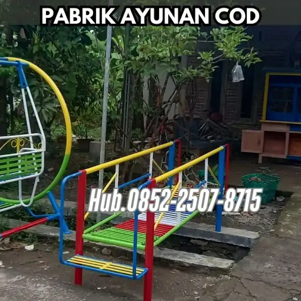 Hub 0852-2507-8715 CUKUP SHARE LOCK !! ayunan besi dewasa Dan Perosotan Custom  Kec Mandiraja Banjarnegara Bayar COD Free Ongkir