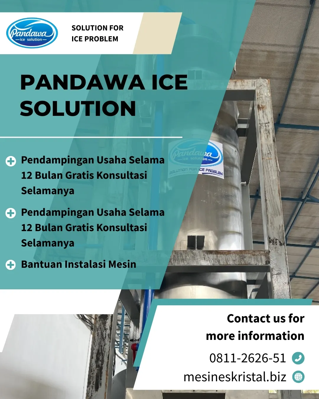 HARGA MESIN ES BATU KRISTAL, KENDARI, SULTRA