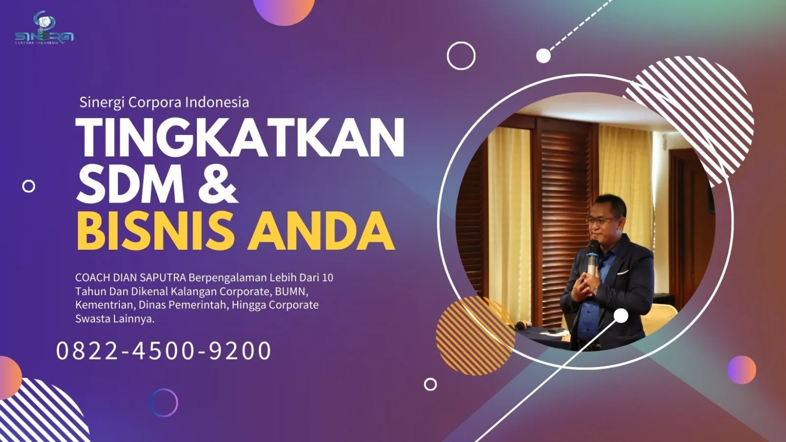 Trainer Sales Demak, Terpercaya & Solutif, Dian Saputra