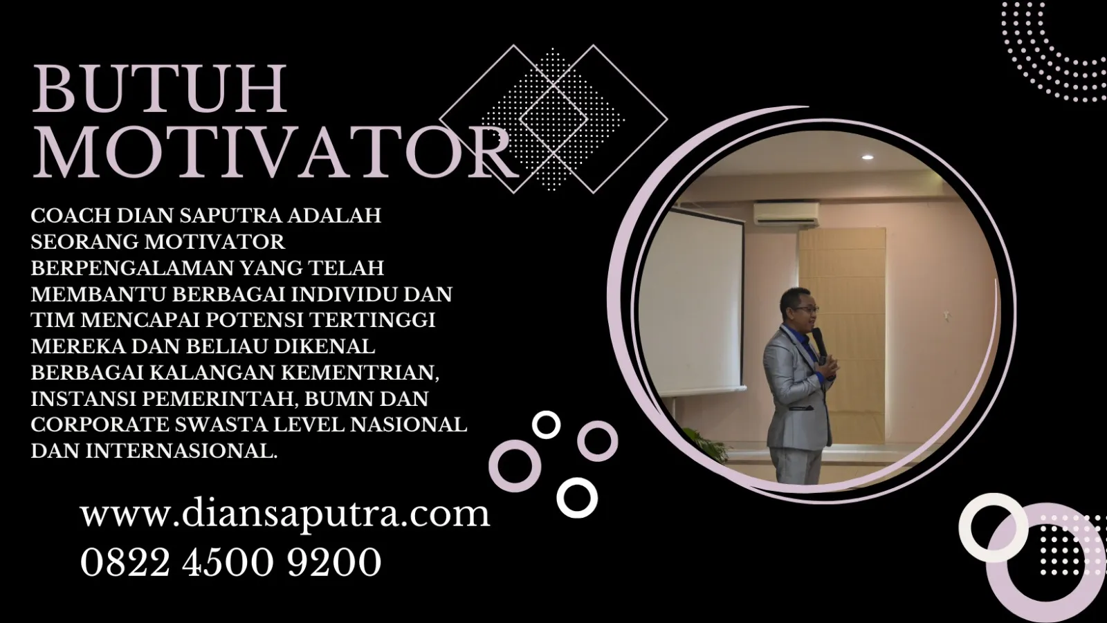 Trainer Service Excellence Bali, Terpercaya & Solutif, Dian Saputra