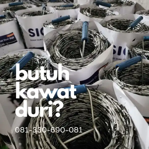 Hemat Anggaran! Siduri Harga Kawat Duri Per Meter Kenjeran Surabaya Phone 081-330-690-081 #17