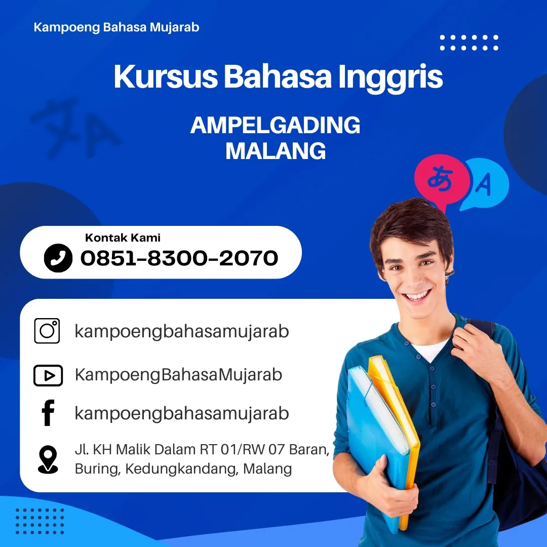 Jasa les bahasa Inggris