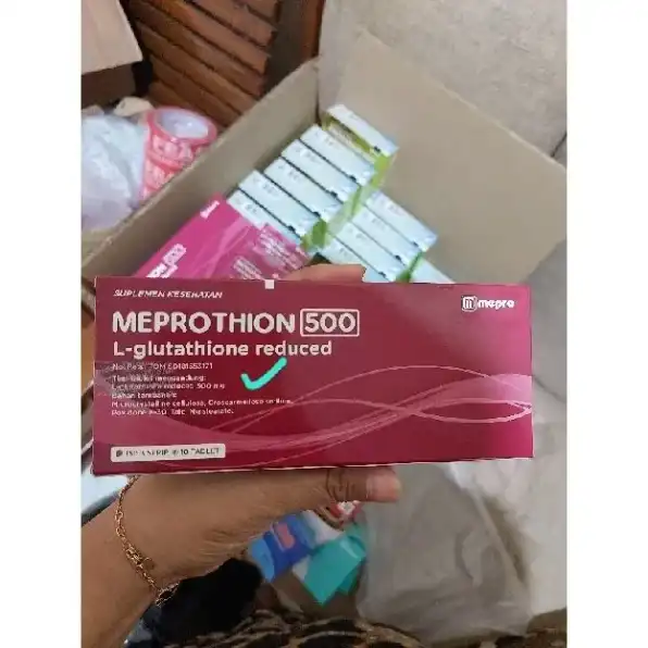 BUNDLING MEPROTHION 500MG L-Glutathion + PROXIDAN PERBOX