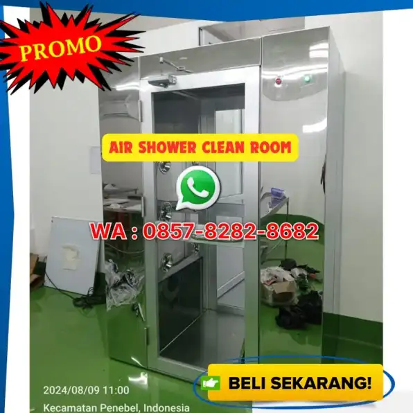 🔴 (TERBAIK) WA : 0857.8282-8682 Vendor Air Shower Cleanroom Pabrik