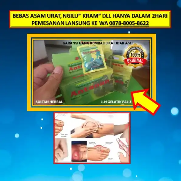 0878-8005-8622 Obat Asam Urat Rendam Kaki Di Kota Palu